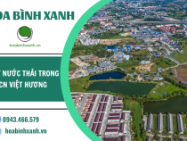 Xử lý nước thải trong KCN Việt Hương