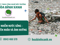 Ô NHIỄM NƯỚC SÔNG – NGUYÊN NHÂN VÀ ẢNH HƯỞNG